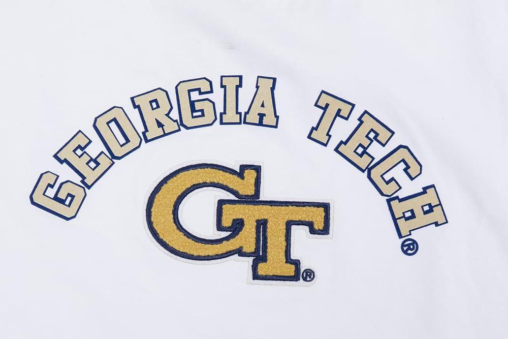 imagePro Standard NCAA Womens Womens College Classic Essentials Cotton Short Sleeve Boxy TeeWhite