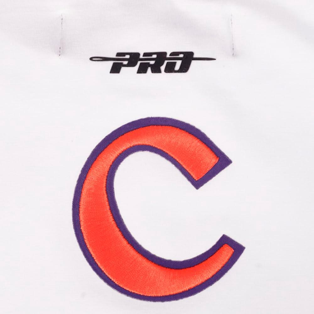 imagePro Standard NCAA Womens Womens College Classic Essentials Cotton Short Sleeve Boxy TeeWhite