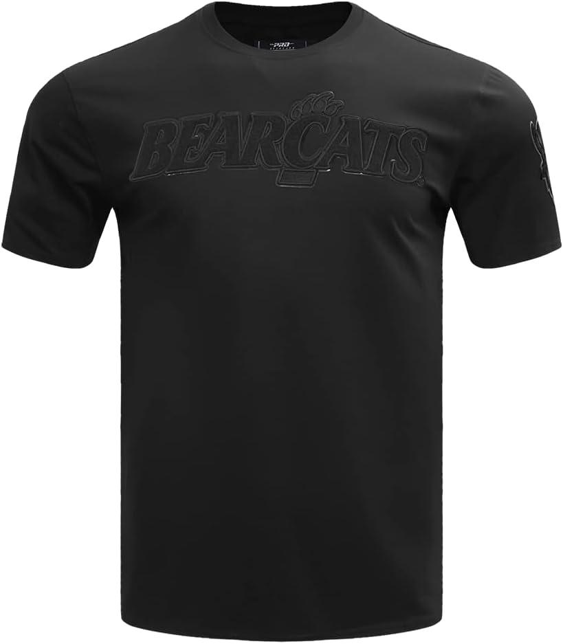 imagePro Standard NCAA Womens Womens College Classic Triple Black Cotton Short Sleeve Boxy TeeBlack