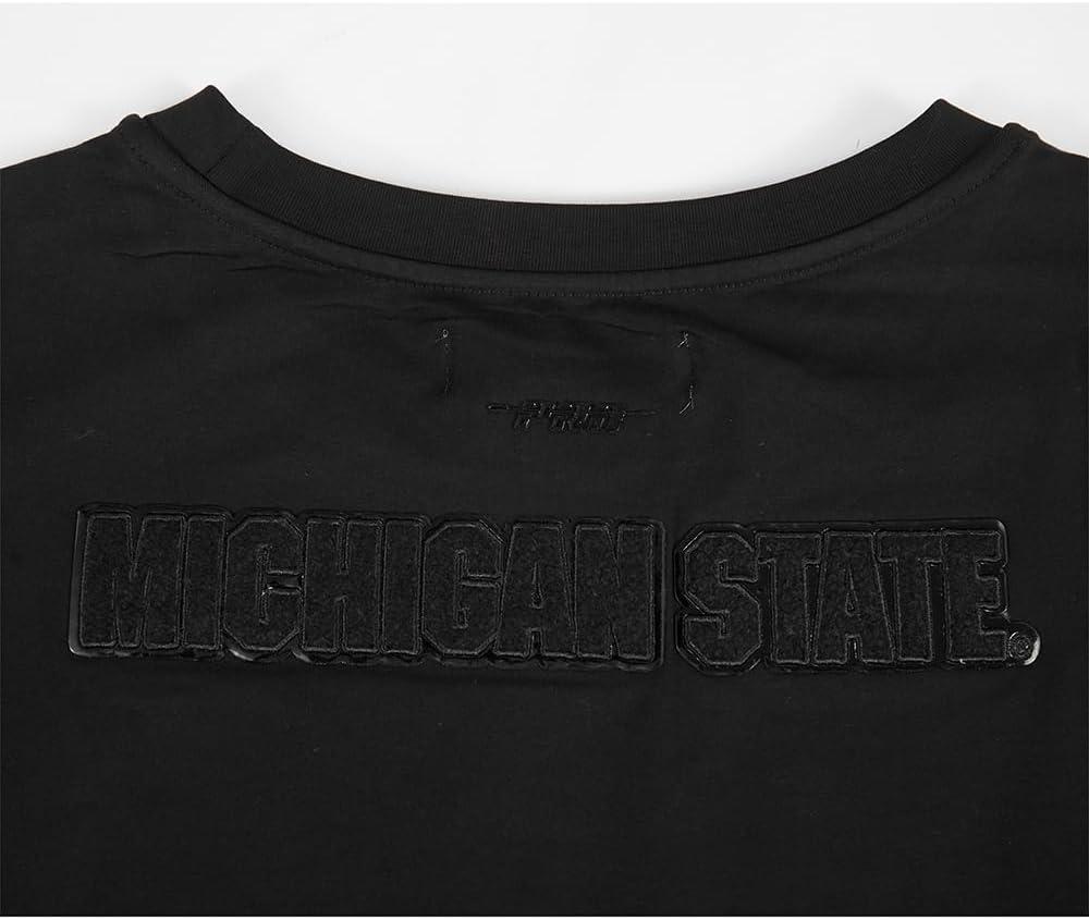 imagePro Standard NCAA Womens Womens College Classic Triple Black Cotton Short Sleeve Boxy TeeBlack