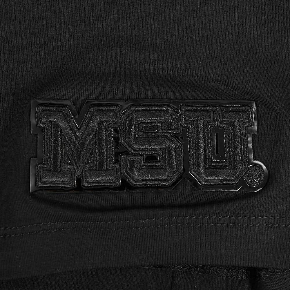 imagePro Standard NCAA Womens Womens College Classic Triple Black Cotton Short Sleeve Boxy TeeBlack