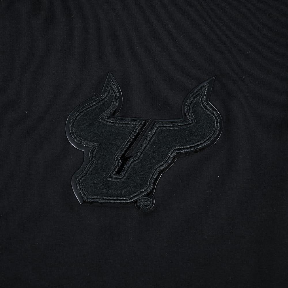 imagePro Standard NCAA Womens Womens College Classic Triple Black Cotton Short Sleeve Boxy TeeBlack