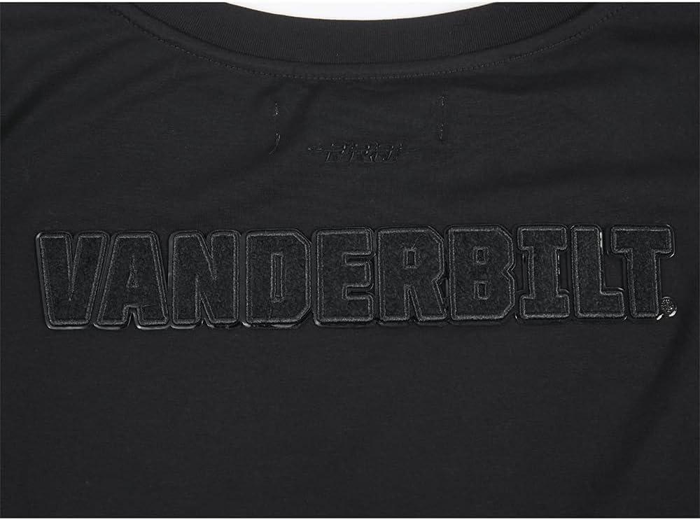 imagePro Standard NCAA Womens Womens College Classic Triple Black Cotton Short Sleeve Boxy TeeBlack