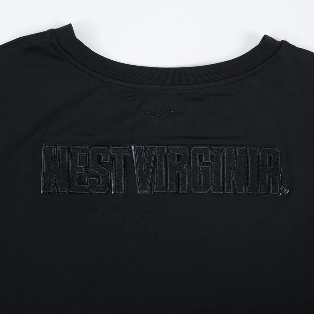 imagePro Standard NCAA Womens Womens College Classic Triple Black Cotton Short Sleeve Boxy TeeBlack