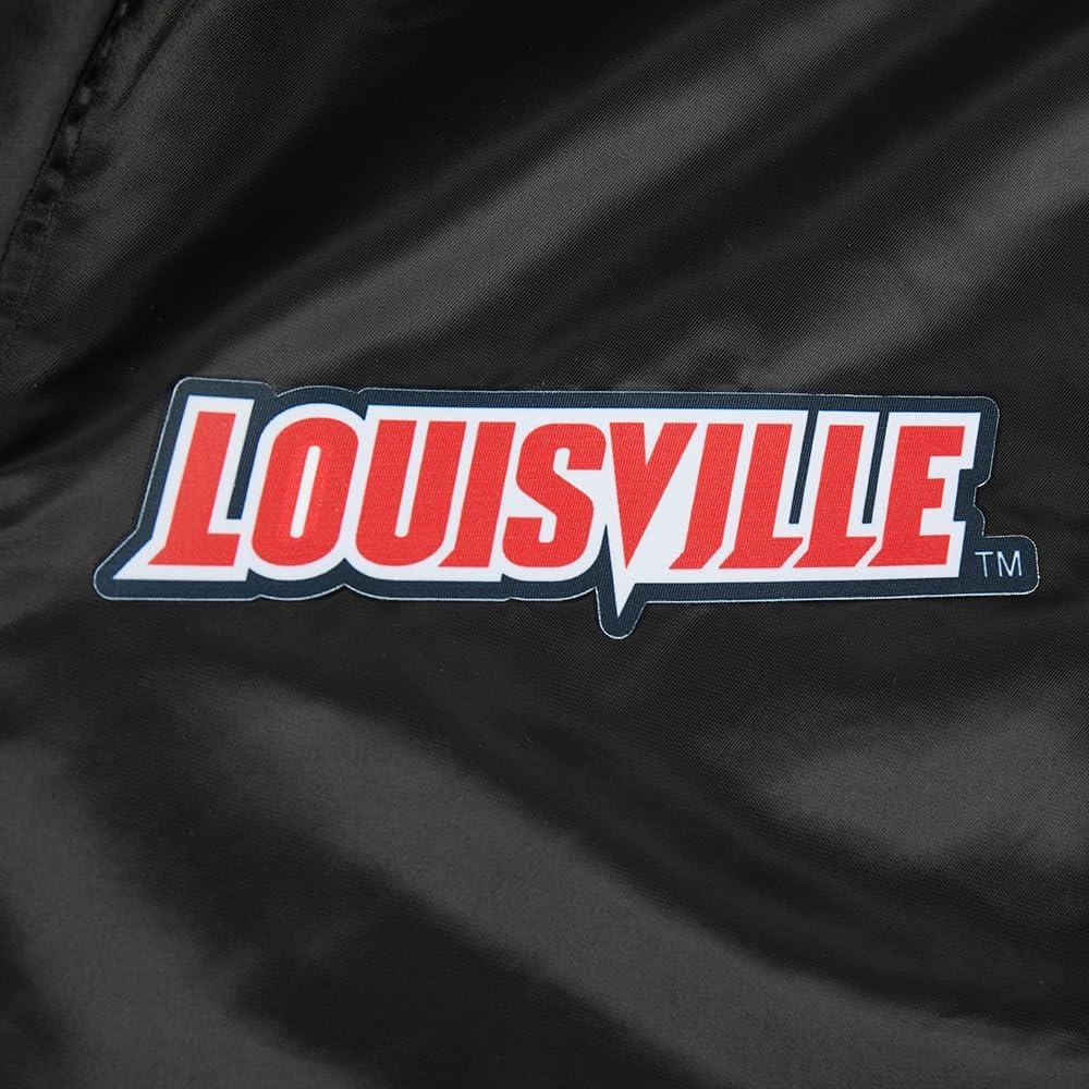 imagePro Standard NCAA mens Mens College Classic Chenille Satin JacketBlack