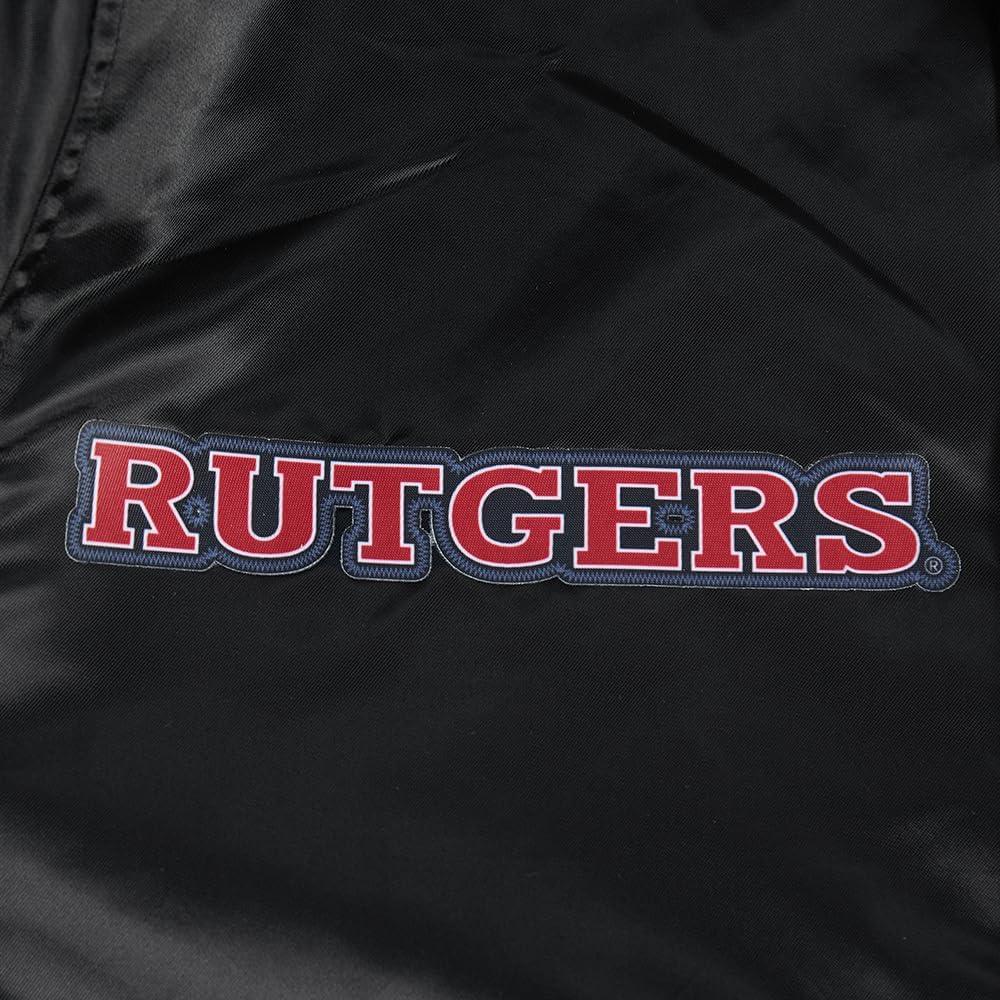 imagePro Standard NCAA mens Mens College Classic Chenille Satin JacketBlack