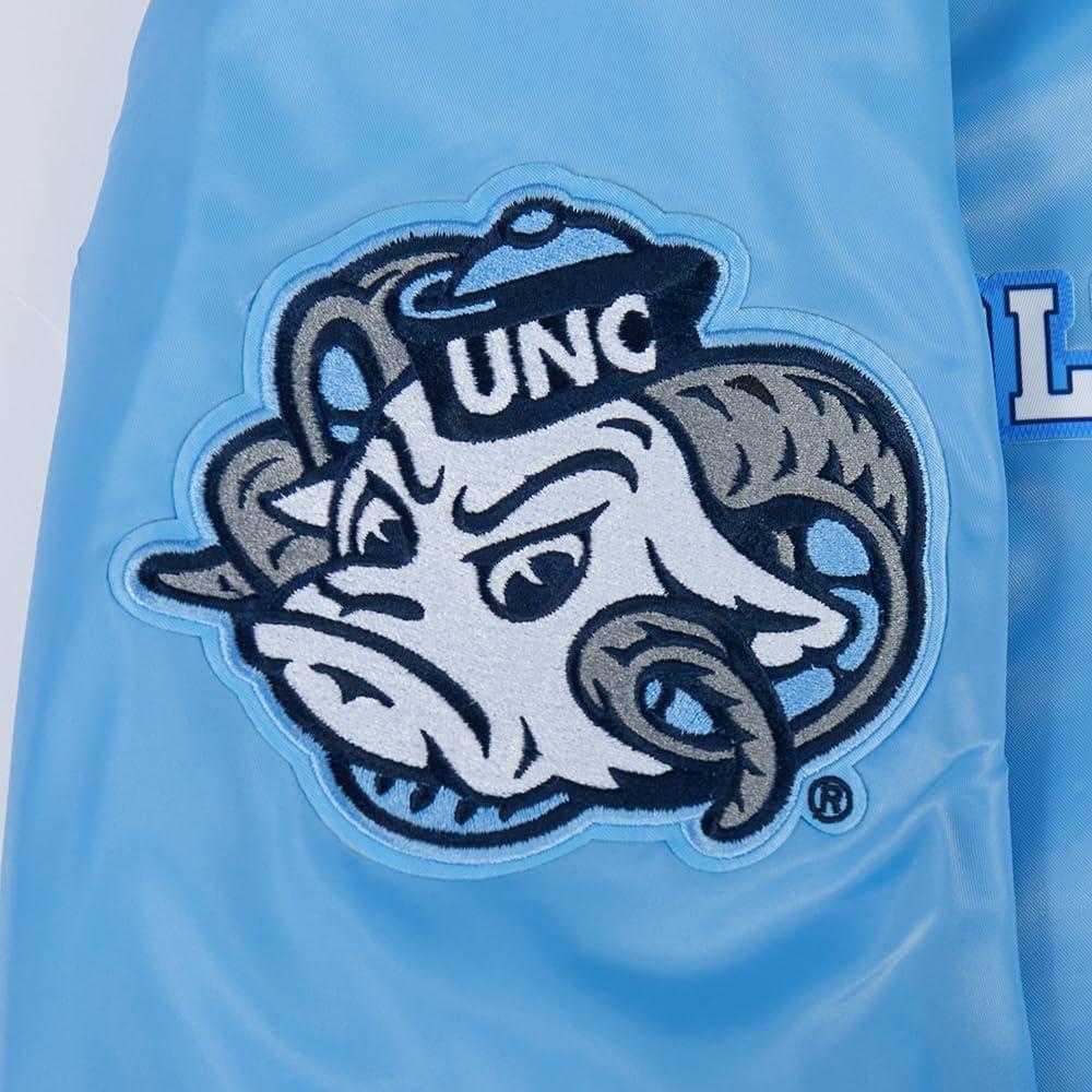 imagePro Standard NCAA mens Mens College Classic Chenille Satin JacketUniversity Blue