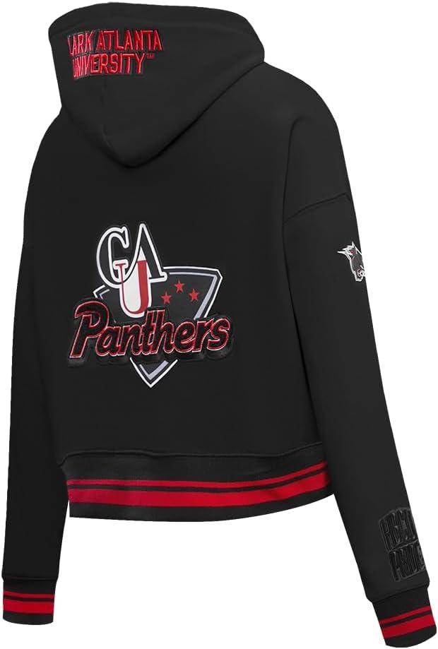 imagePro Standard NCAA womens Womens College Campus Ransom Brushed Back French Terry Cropped Pullover HoodieTeam Color