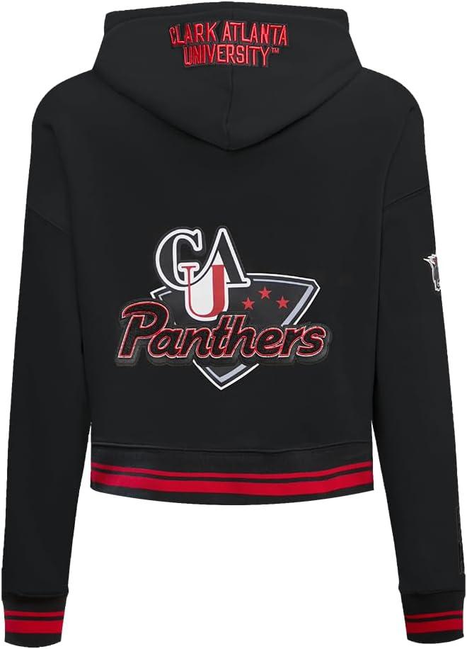 imagePro Standard NCAA womens Womens College Campus Ransom Brushed Back French Terry Cropped Pullover HoodieTeam Color