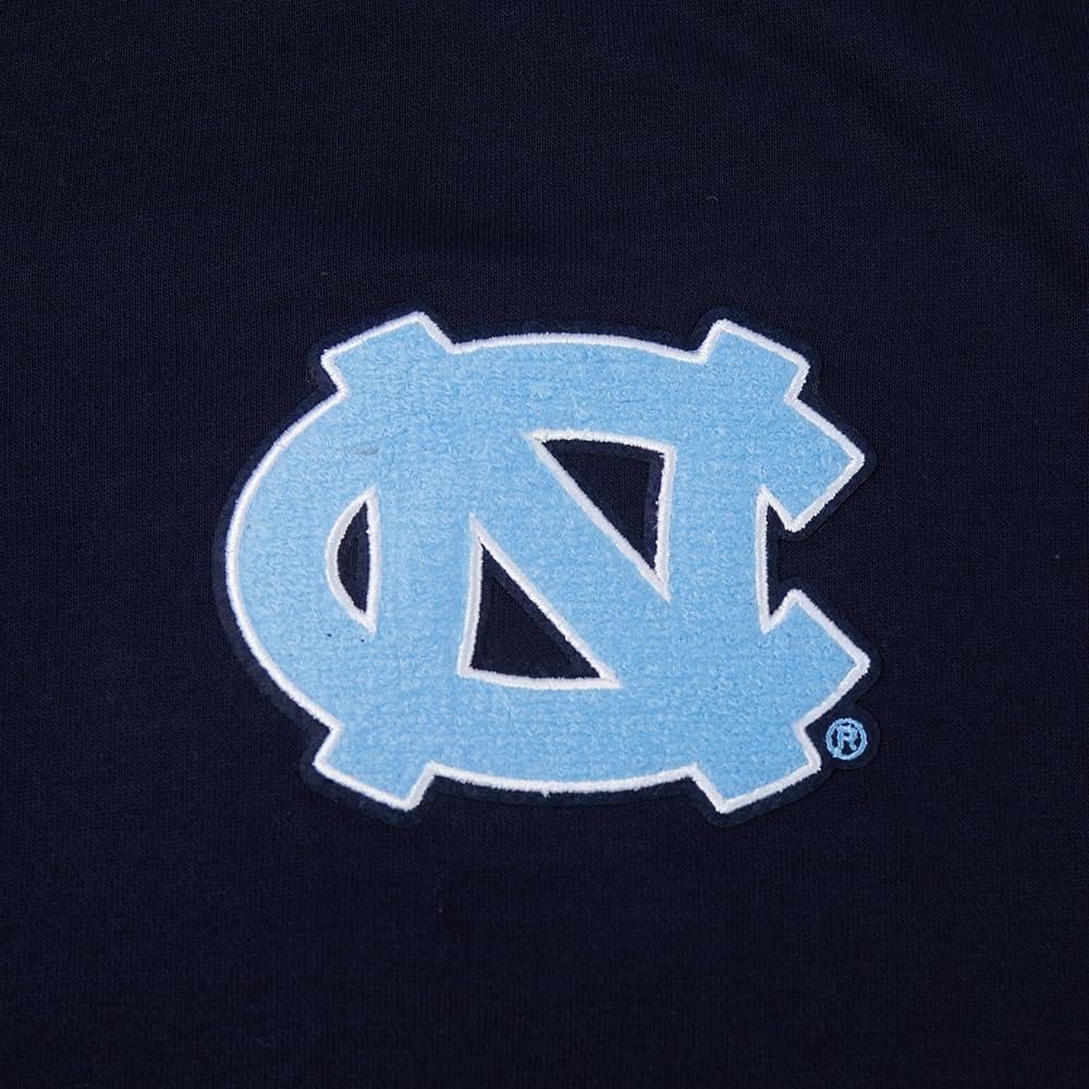 imagePro Standard NCAA womens Womens College Classic Chenille Brushed Back French Terry Crewneck SweatshirtMidnight Navy