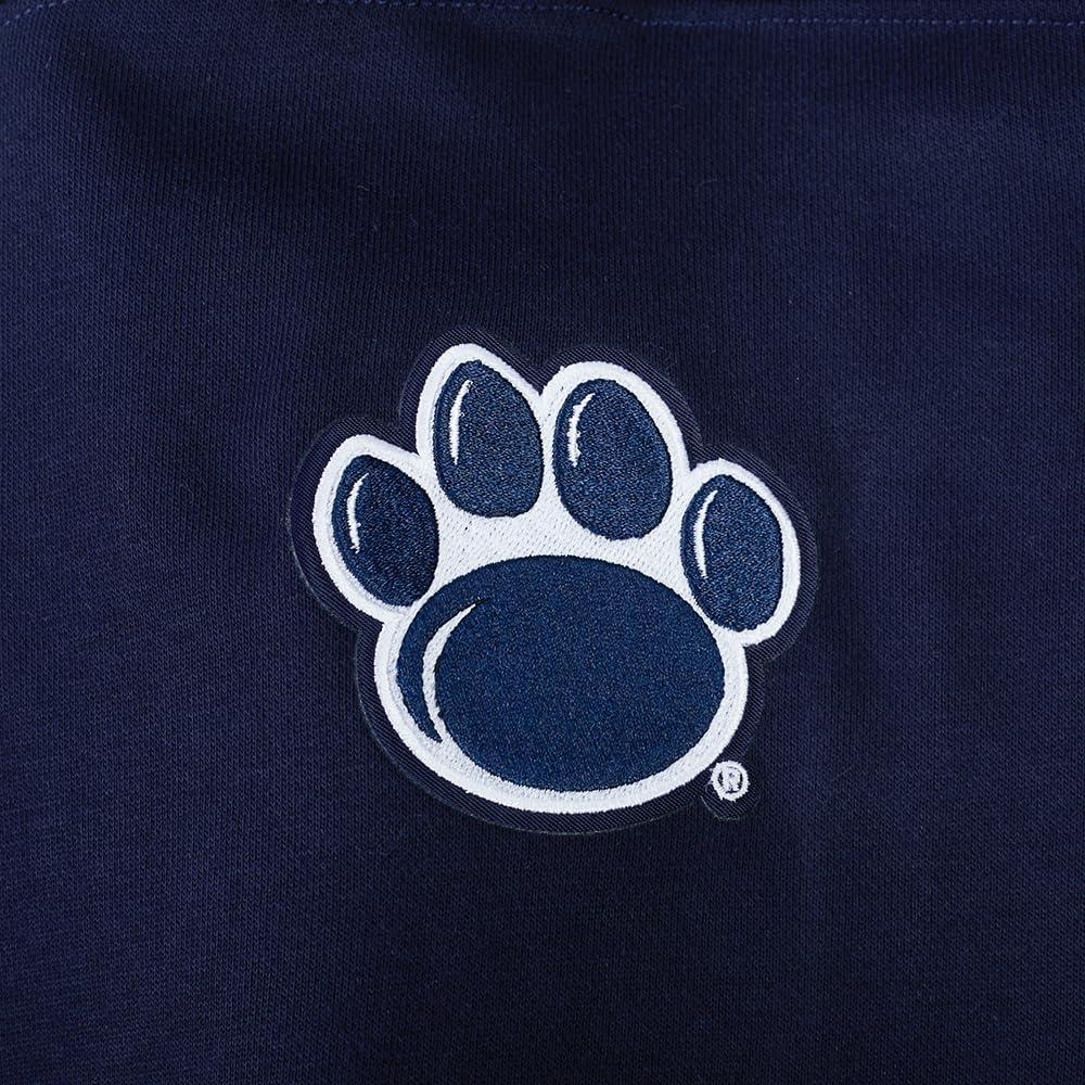 imagePro Standard NCAA womens Womens College Classic Chenille Brushed Back French Terry Crewneck SweatshirtMidnight Navy