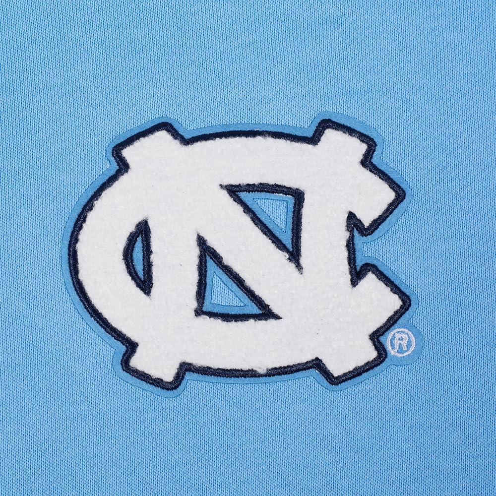 imagePro Standard NCAA womens Womens College Classic Chenille Brushed Back French Terry Cropped Pullover HoodieUniversity Blue