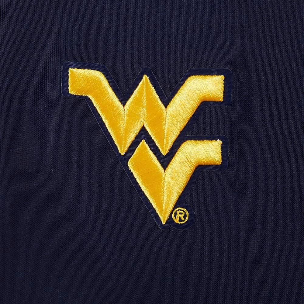 imagePro Standard NCAA womens Womens College Classic Essentials Brushed Back French Terry Cropped Pullover HoodieMidnight Navy