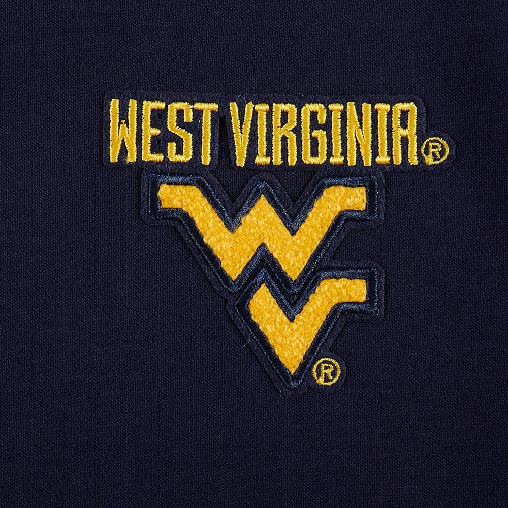imagePro Standard NCAA womens Womens College Classic Essentials Brushed Back French Terry Cropped Pullover HoodieMidnight Navy