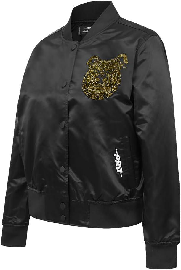 imagePro Standard NCAA womens Womens College Jewels Satin JacketBlack