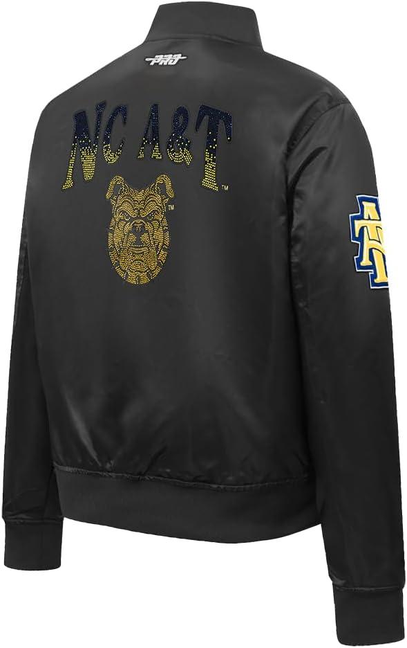 imagePro Standard NCAA womens Womens College Jewels Satin JacketBlack