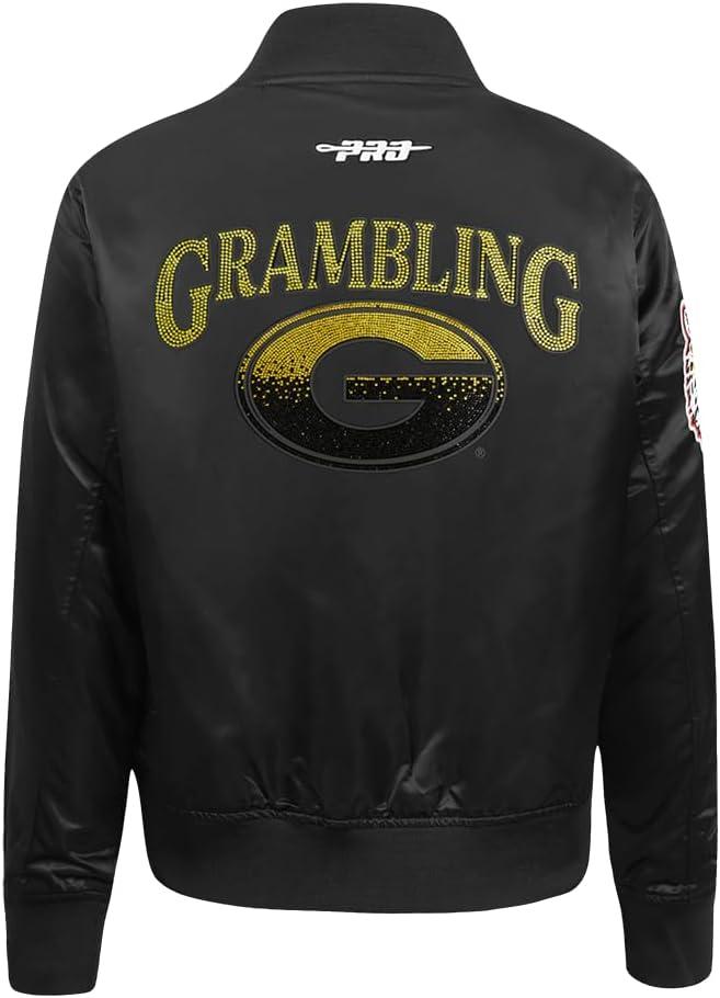 imagePro Standard NCAA womens Womens College Jewels Satin JacketBlack