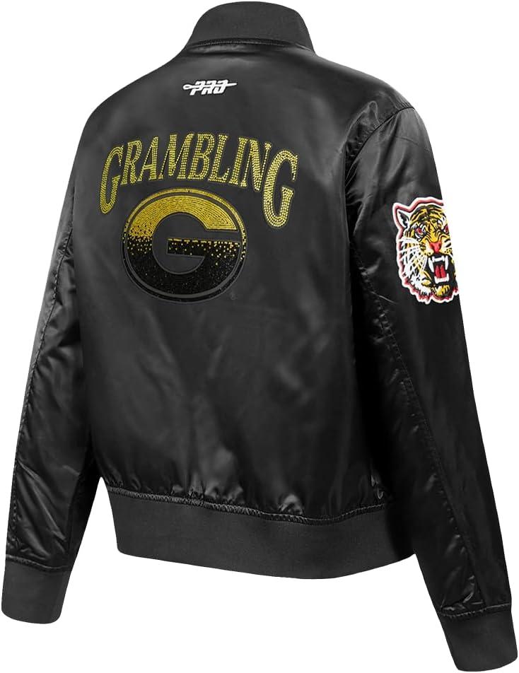 imagePro Standard NCAA womens Womens College Jewels Satin JacketBlack