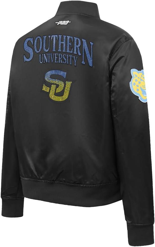 imagePro Standard NCAA womens Womens College Jewels Satin JacketBlack