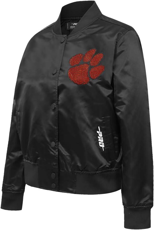 imagePro Standard NCAA womens Womens College Jewels Satin JacketBlack