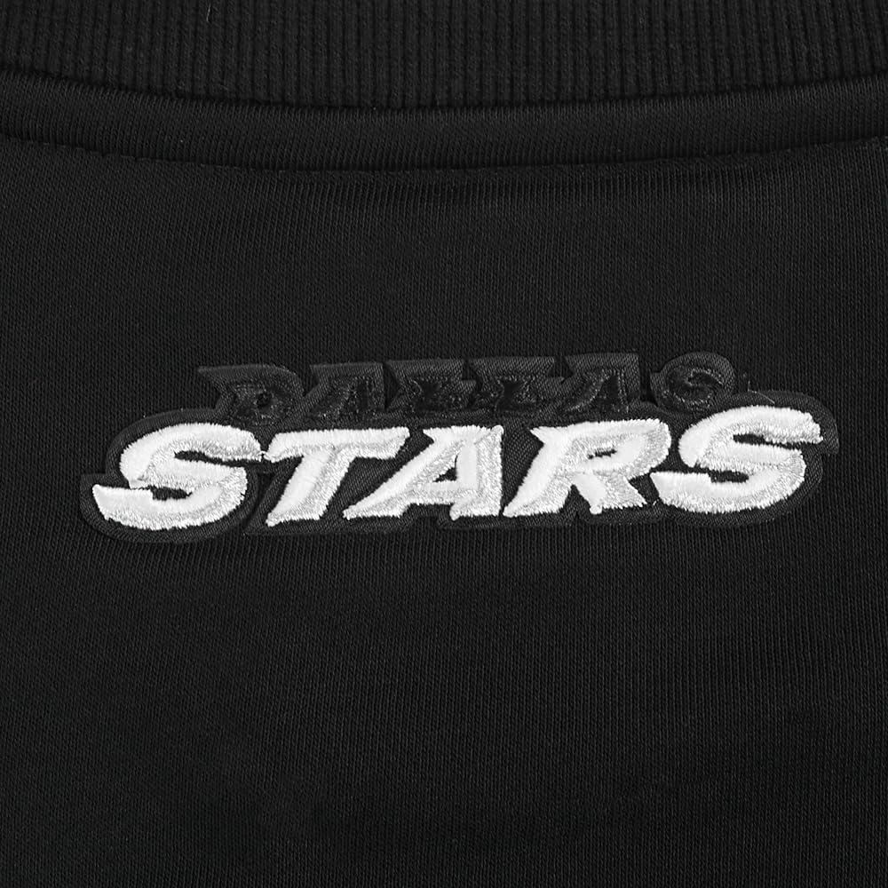 imagePro Standard NHL womens Womens Nhl Classic Chenille Brushed Back French Terry Crewneck SweatshirtBlack