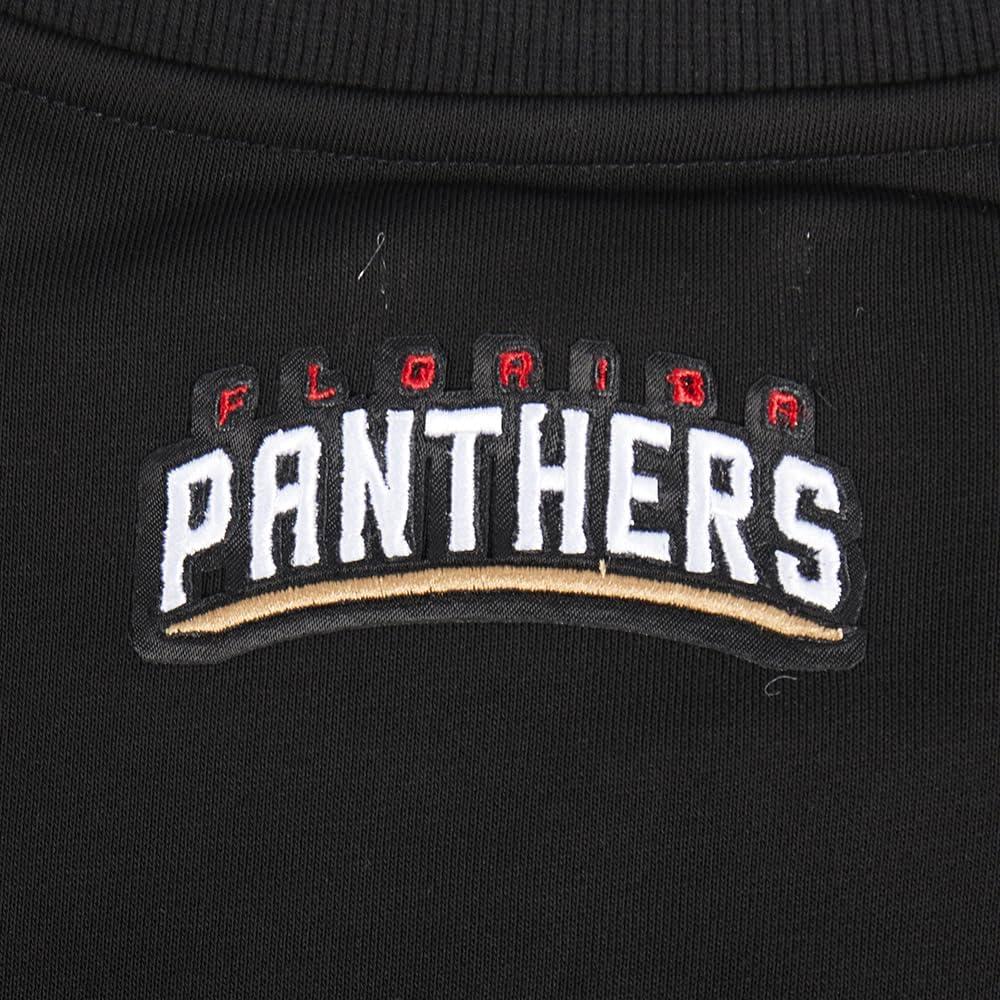 imagePro Standard NHL womens Womens Nhl Classic Chenille Brushed Back French Terry Crewneck SweatshirtBlack