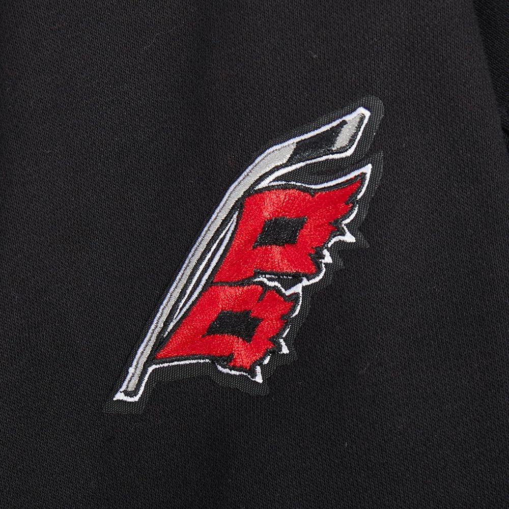 imagePro Standard NHL womens Womens Nhl Classic Chenille Brushed Back French Terry Crewneck SweatshirtBlack