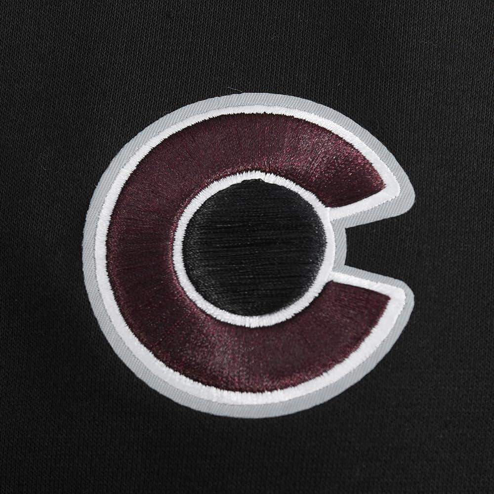 imagePro Standard NHL womens Womens Nhl Classic Chenille Brushed Back French Terry Crewneck SweatshirtBlack
