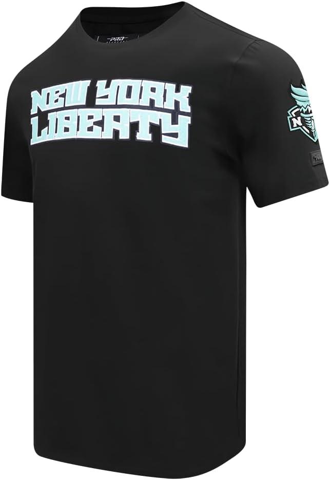 imagePro Standard WNBA Mens Mens WNBA New York Liberty Classic Player Cotton Short Sleeve TeeBlack