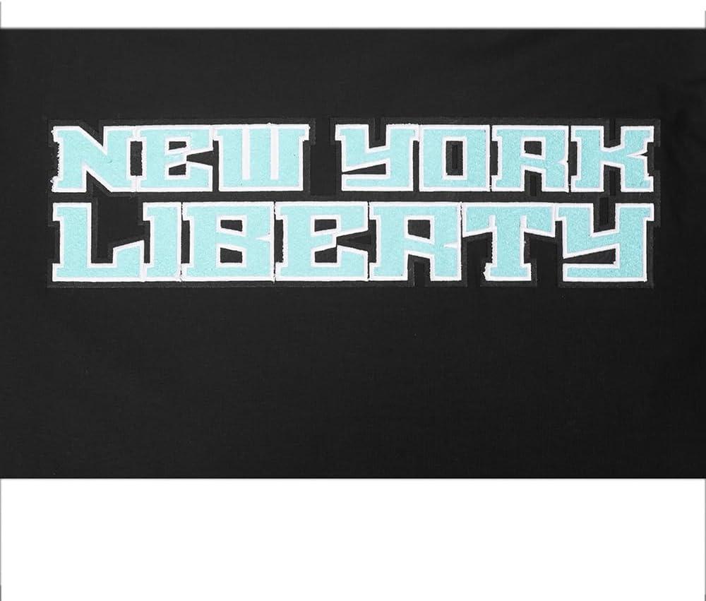 imagePro Standard WNBA Mens Mens WNBA New York Liberty Classic Player Cotton Short Sleeve TeeBlack
