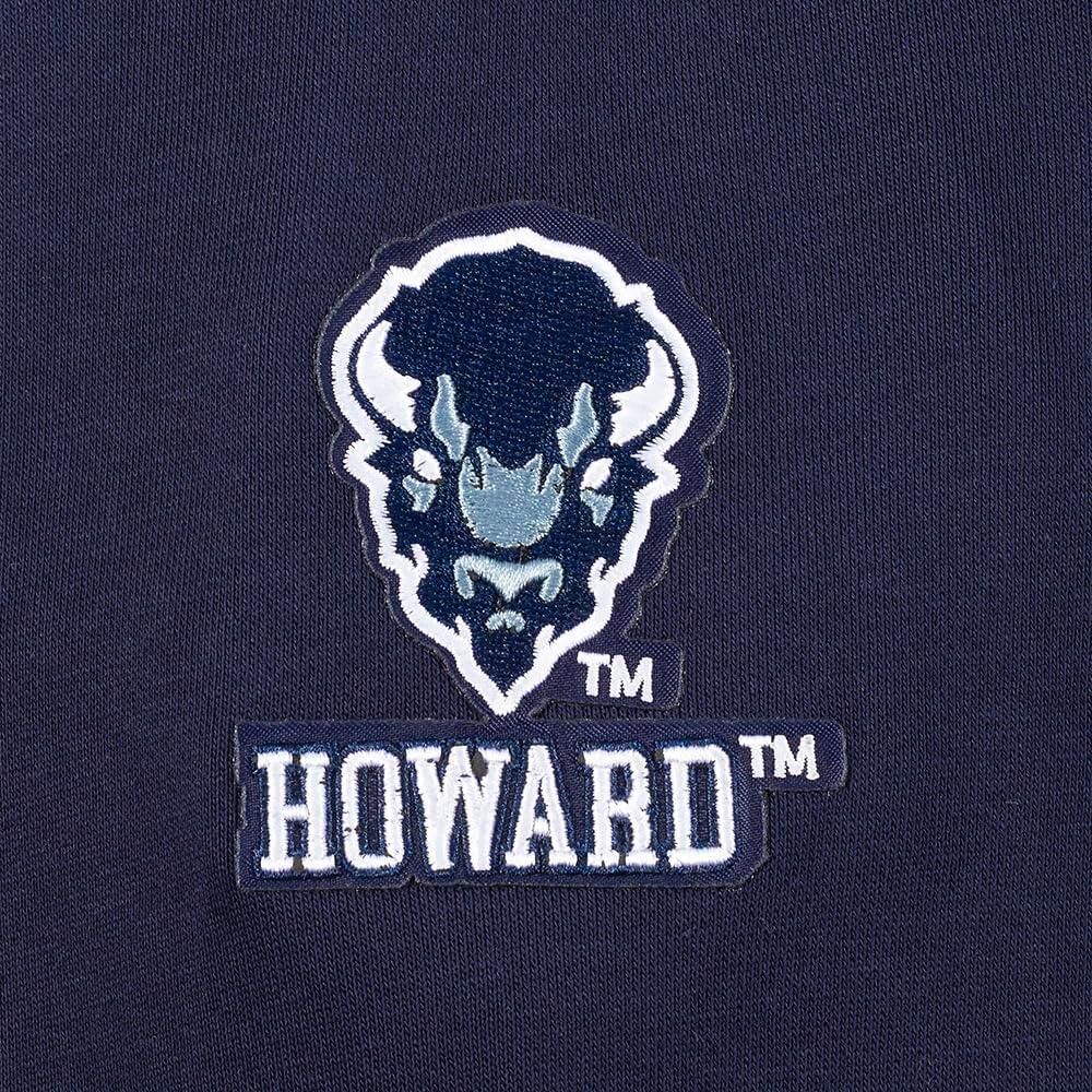 imagePro Standard WOMENS COLLEGE HOWARD UNIVERSITY COLLEGE CLASSIC ESSENTIALS CROPPED PULLOVER HOODIE MIDNIGHT NAVY S