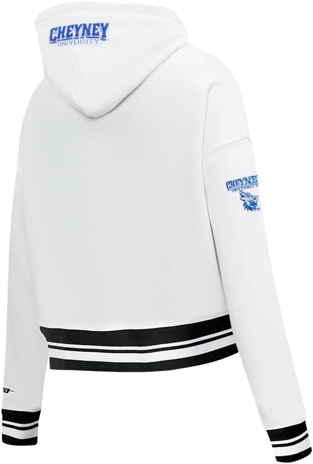imagePro Standard Womens College Classic Essentials Cropped Pullover HoodieWhiteBlack
