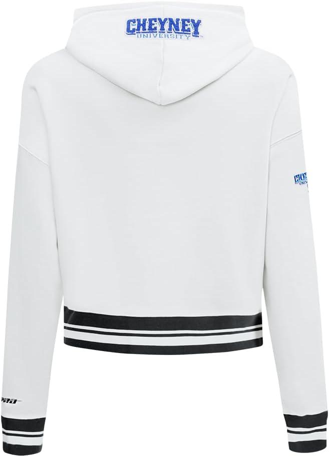 imagePro Standard Womens College Classic Essentials Cropped Pullover HoodieWhiteBlack