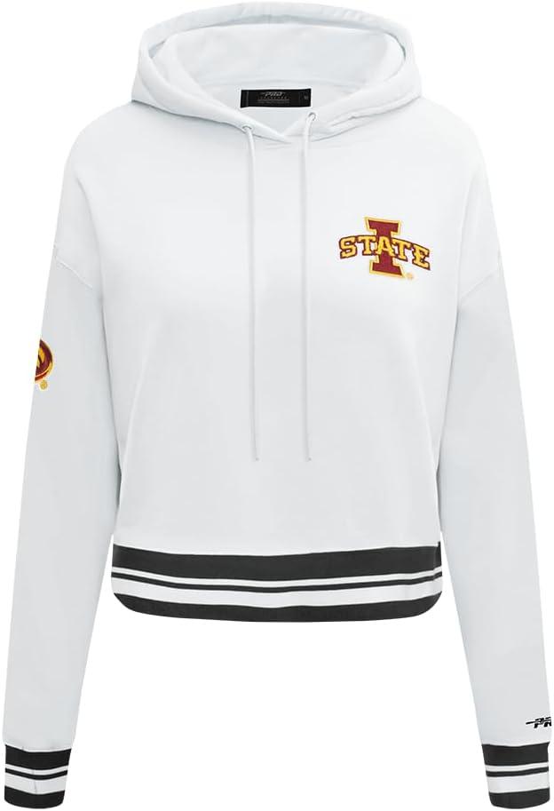 imagePro Standard Womens College Classic Essentials Cropped Pullover HoodieWhiteBlack