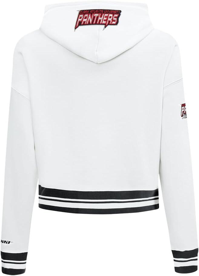 imagePro Standard Womens College Classic Essentials Cropped Pullover HoodieWhiteBlack