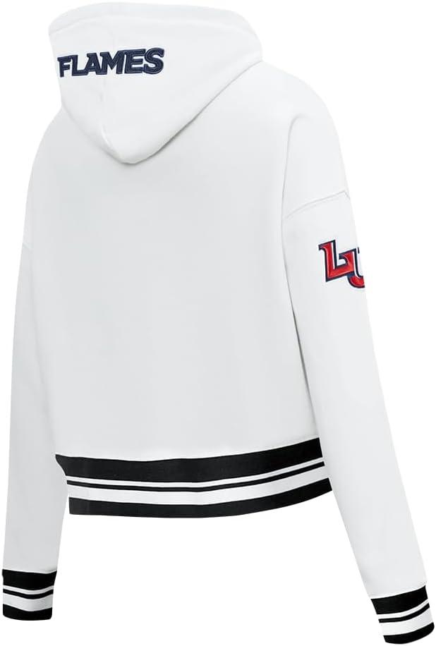 imagePro Standard Womens College Classic Essentials Cropped Pullover HoodieWhiteBlack