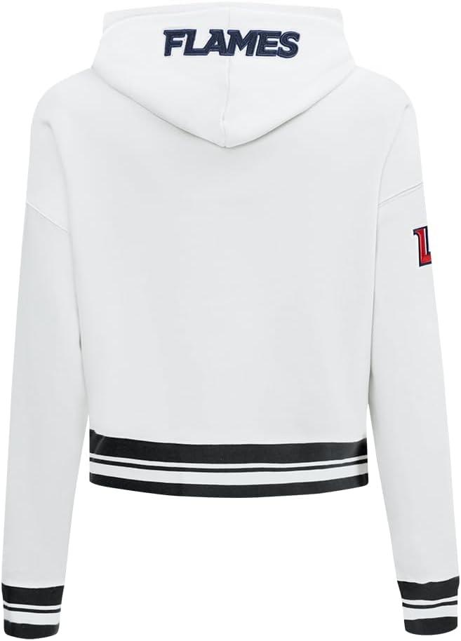 imagePro Standard Womens College Classic Essentials Cropped Pullover HoodieWhiteBlack