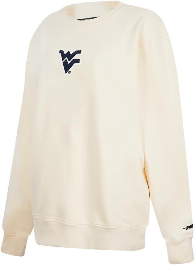 imagePro Standard Womens College Classic Icon Fleece Crewneck SweatshirtEggshell