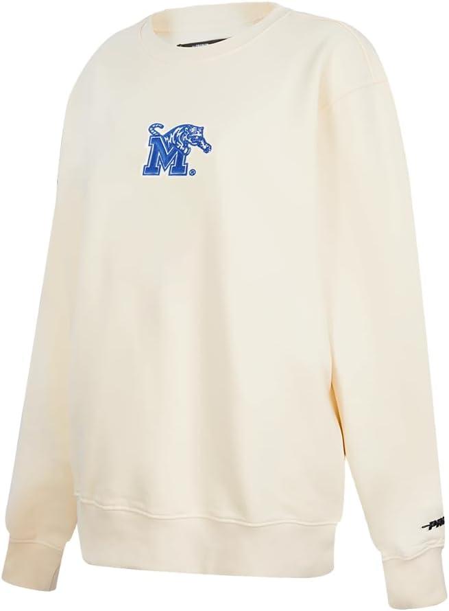 imagePro Standard Womens College Classic Icon Fleece Crewneck SweatshirtEggshell