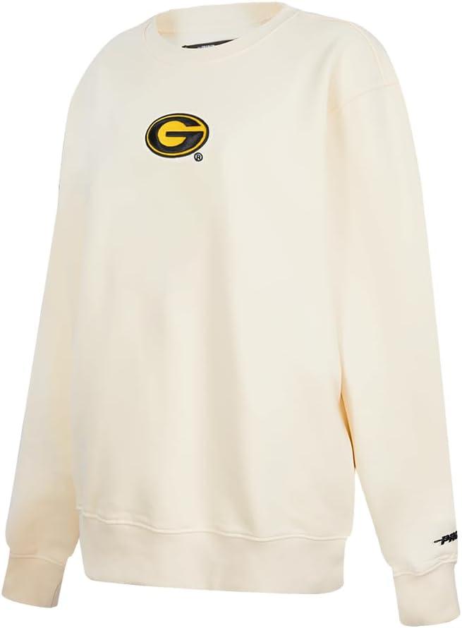 imagePro Standard Womens College Classic Icon Fleece Crewneck SweatshirtEggshell