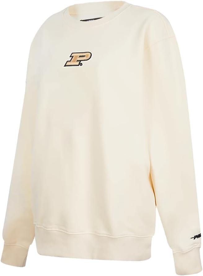 imagePro Standard Womens College Classic Icon Fleece Crewneck SweatshirtEggshell