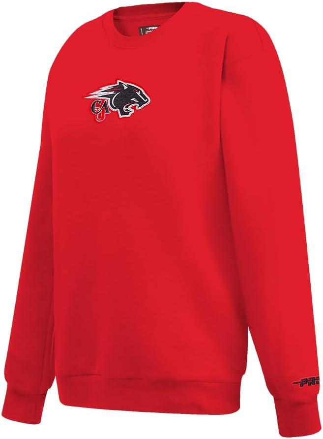 imagePro Standard Womens College Classic Icon Fleece Crewneck SweatshirtTeam Color