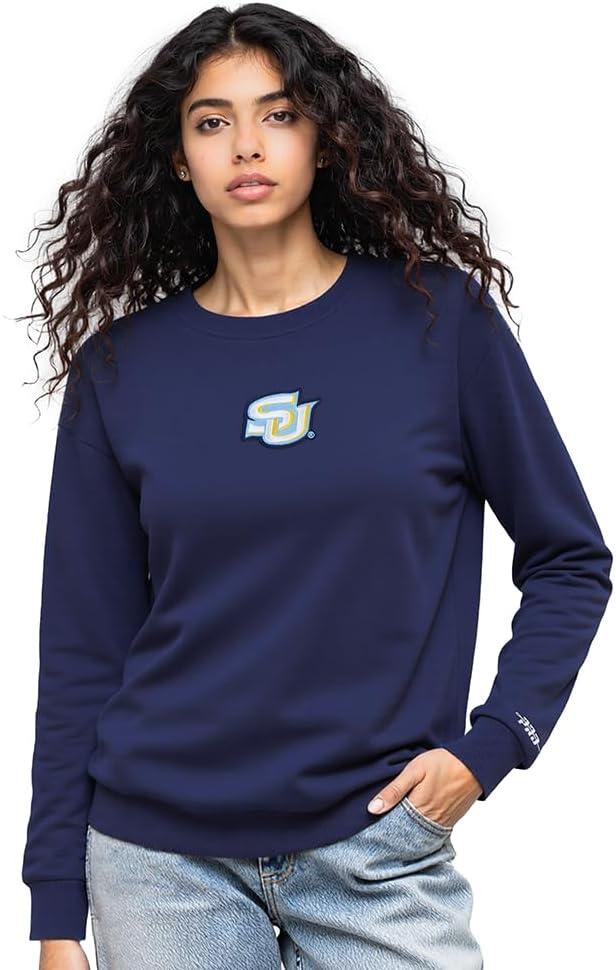 imagePro Standard Womens College Classic Icon Fleece Crewneck SweatshirtTeam Color