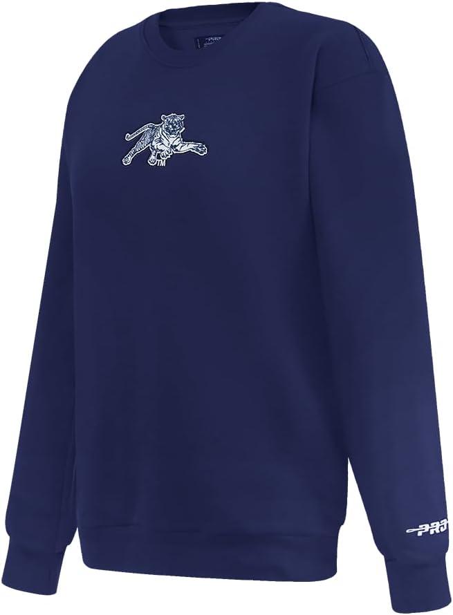 imagePro Standard Womens College Classic Icon Fleece Crewneck SweatshirtTeam Color