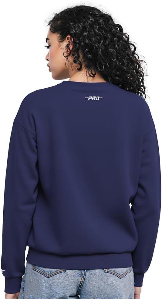imagePro Standard Womens College Classic Icon Fleece Crewneck SweatshirtTeam Color