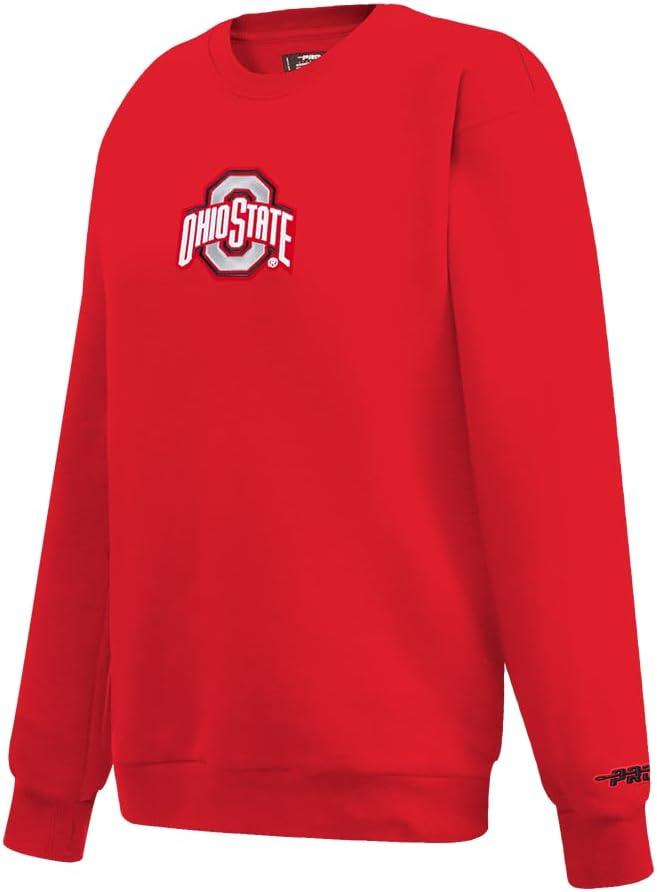 imagePro Standard Womens College Classic Icon Fleece Crewneck SweatshirtTeam Color
