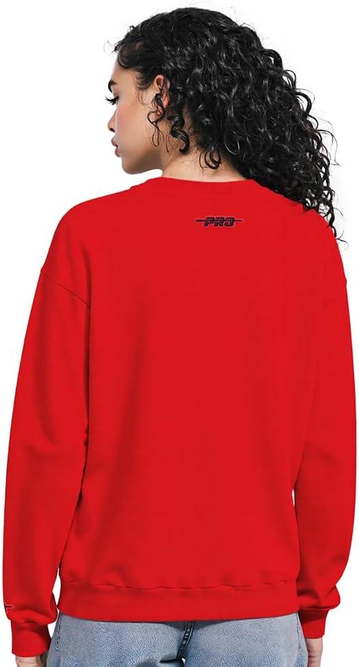 imagePro Standard Womens College Classic Icon Fleece Crewneck SweatshirtTeam Color