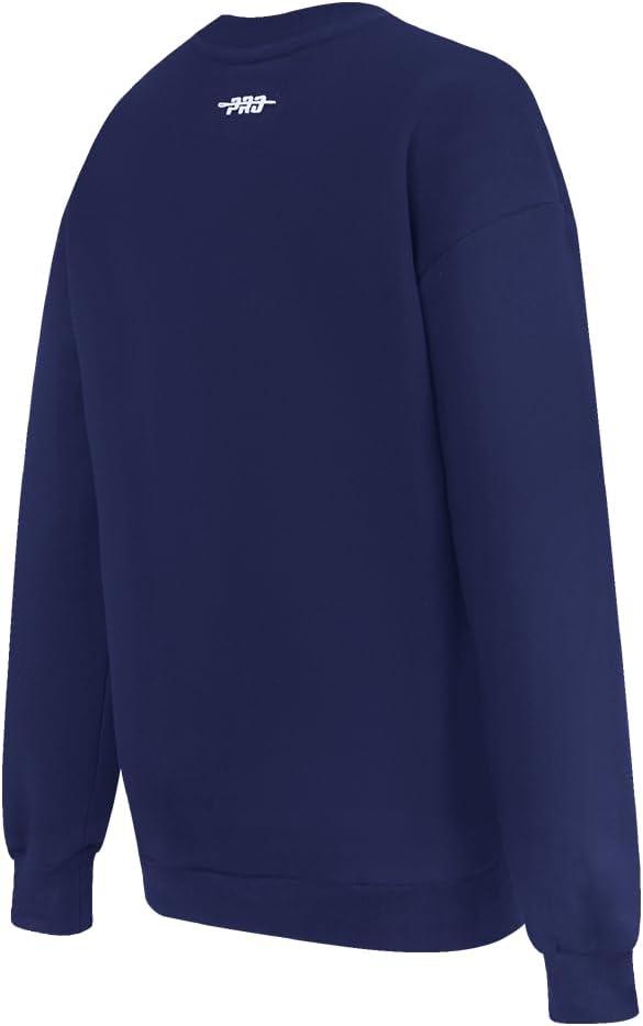 imagePro Standard Womens College Classic Icon Fleece Crewneck SweatshirtTeam Color