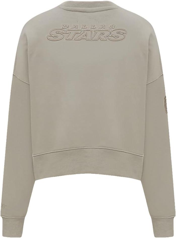imagePro Standard Womens NHL Neutral Cropped Pullover HoodieTaupe