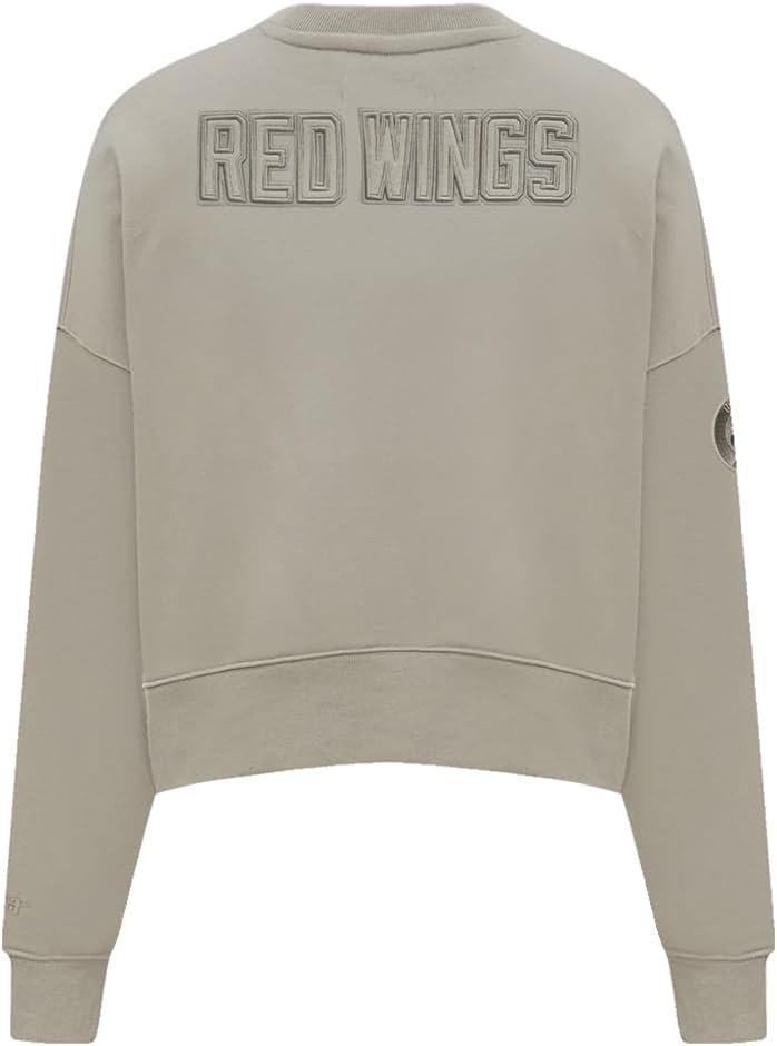 imagePro Standard Womens NHL Neutral Cropped Pullover HoodieTaupe